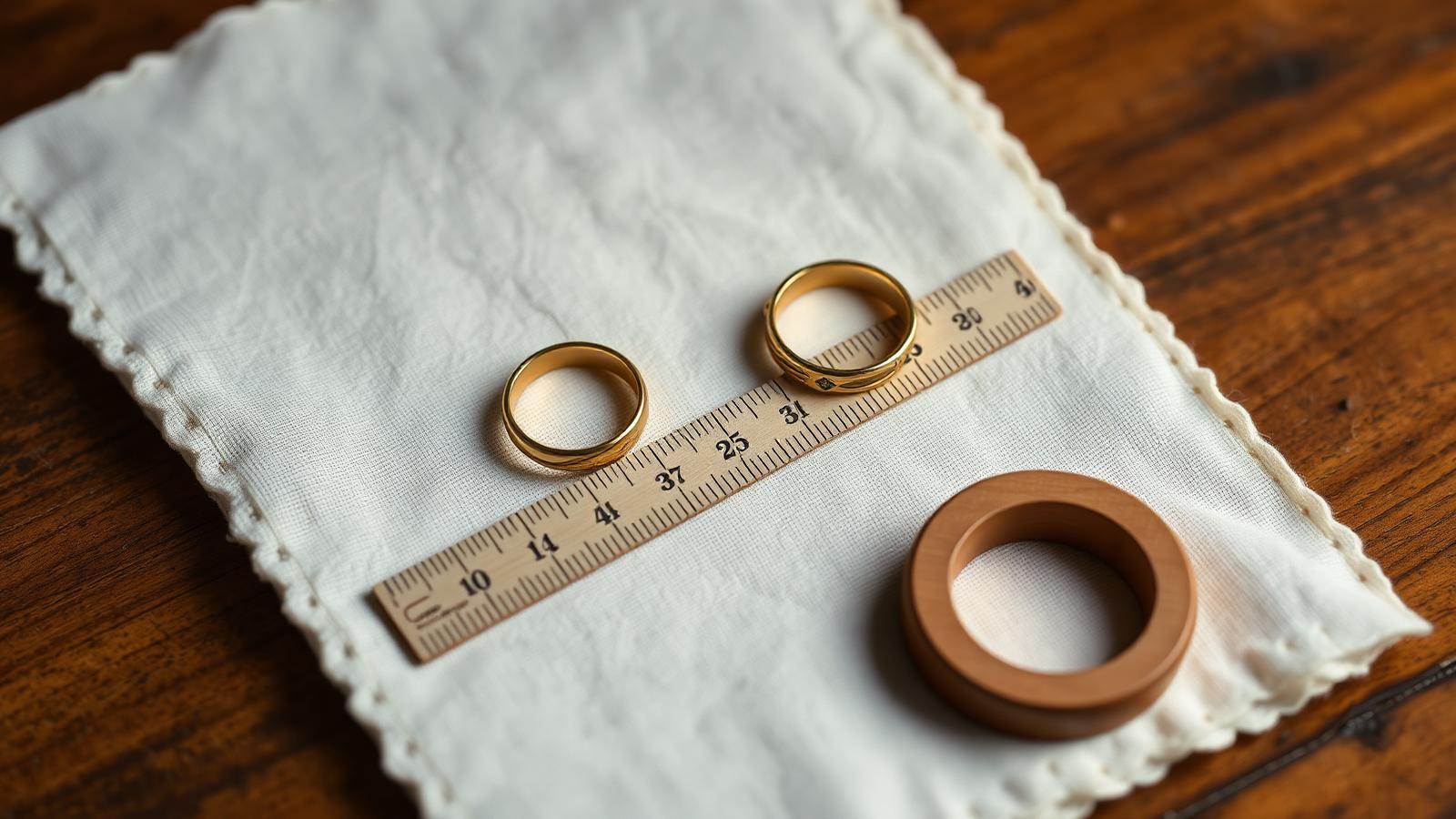 Vintage stilleven bij ringmaat opmeten — thuis, betrouwbaar, en waarom vintage ringen soms vast zitten